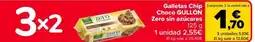 Carrefour GULLÓN Galletas Chip Choco Zero sin azúcares oferta