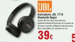 Hiper FROIZ JBL Auricales T710 Bluetooth Negro oferta