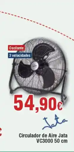 Hiper FROIZ Circulador de Aire Jata VC3000 oferta