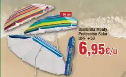 Hiper FROIZ Sombrilla Monty Protección Solar UPF +50 oferta