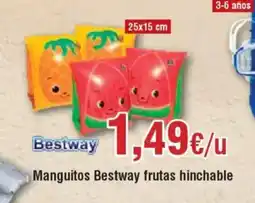 Hiper FROIZ BESTWAY Manguitos frutas hinchable oferta