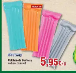 Hiper FROIZ BESTWAY Colchoneta deluxe comfort oferta