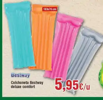 Hiper FROIZ BESTWAY Colchoneta deluxe comfort oferta