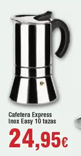 Hiper FROIZ Cafetera Express Inox Easy 10 tazas oferta
