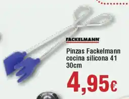 Hiper FROIZ FACKELMANN Pinzas cocina silicona oferta