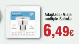 Hiper FROIZ Adaptador Viaje múltiple Schuko oferta