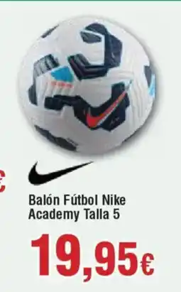 Hiper FROIZ Balón Fútbol Nike Academy Talla 5 oferta