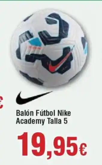 Hiper FROIZ Balón Fútbol Nike Academy Talla 5 oferta