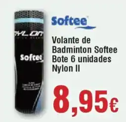 Hiper FROIZ Volante de Badminton Softee Bote 6 unidades Nylon II oferta