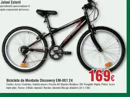 Hiper FROIZ Bicicleta de Montaña Discovery EM-001 24 oferta
