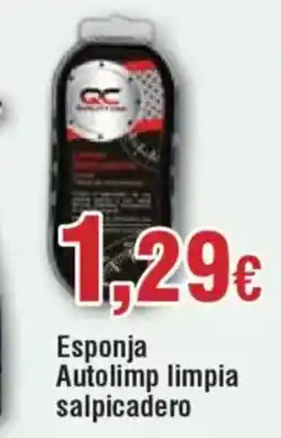 Hiper FROIZ Esponja Autolimp limpia salpicadero oferta