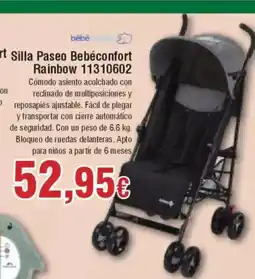Hiper FROIZ Silla Auto Bebéconfort Silla Paseo Bebéconfort Rainbow 11310602 oferta