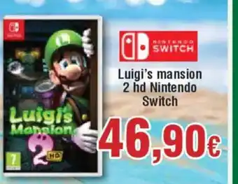Hiper FROIZ Luigi's mansion 2 hd Nintendo Switch oferta