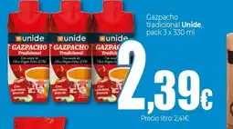 UDACO UNIDE Gazpacho tradicional oferta