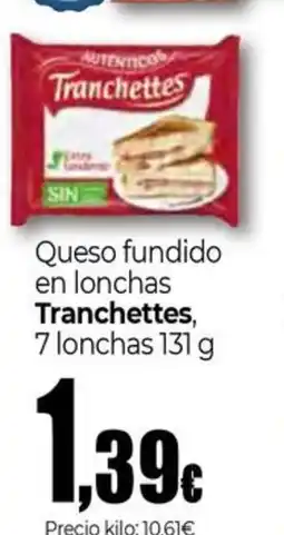 UDACO TRANCHETTES Queso fundido en lonchas oferta