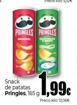 UDACO PRINGLES Snack de patatas oferta