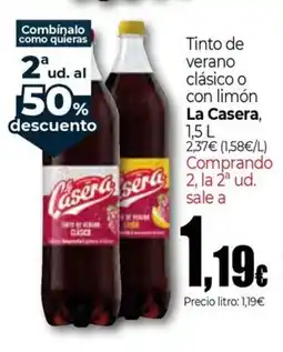 UDACO LA CASERA Tinto de verano clásico o con limón oferta