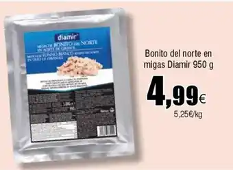 Cash FROIZ DIAMIR Bonito del norte en migas oferta