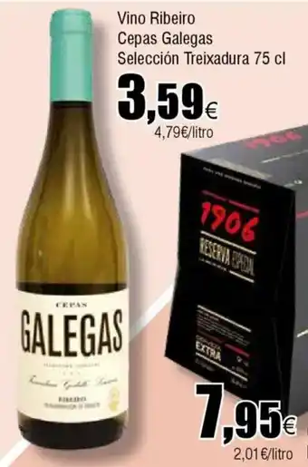 Cash FROIZ Vino Ribeiro Cepas Galegas Selección Treixadura oferta