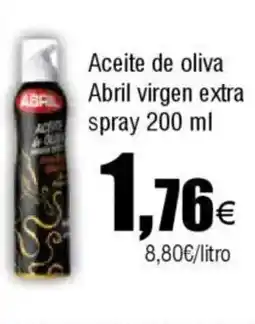 Cash FROIZ Aceite de oliva Abril virgen extra spray oferta