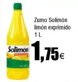 Cash FROIZ Zumo Solimón limón exprimido oferta
