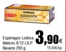 Cash FROIZ Espárragos Lodosa blancos 8/12 I.G.P. oferta
