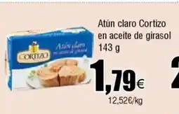Cash FROIZ Atún claro Cortizo en aceite de girasol oferta