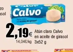 Cash FROIZ Atún claro Calvo en aceite de girasol oferta