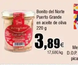 Cash FROIZ Bonito del Norte Puerto Grande en aceite de oliva oferta