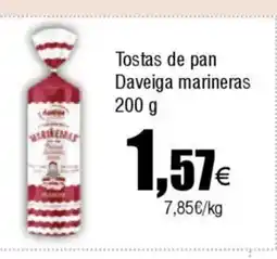 Cash FROIZ Tostas de pan Daveiga marineras oferta