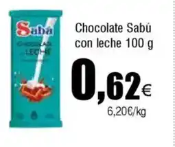 Cash FROIZ hocolate Sabú con leche oferta