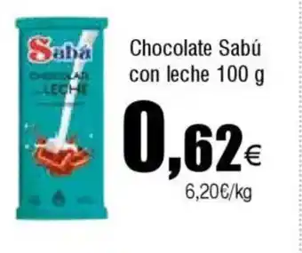 Cash FROIZ hocolate Sabú con leche oferta