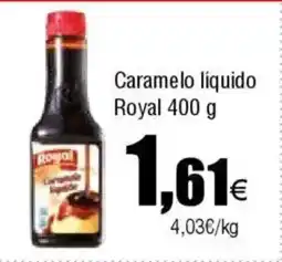 Cash FROIZ ROYAL Caramelo liquido oferta