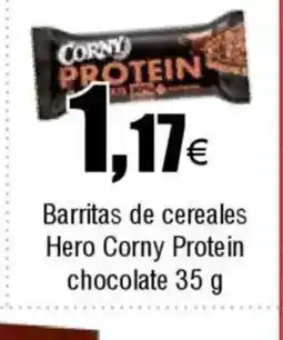 Cash FROIZ Barritas de cereales Hero Corny Protein chocolate oferta