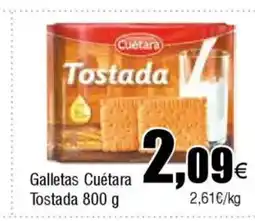 Cash FROIZ Galletas Cuétara Tostada oferta