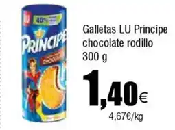 Cash FROIZ Galletas LU Príncipe chocolate rodillo oferta