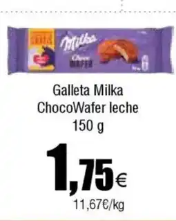 Cash FROIZ Galleta Milka ChocoWafer leche oferta