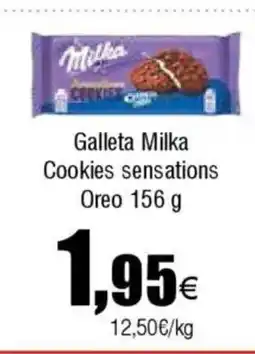 Cash FROIZ Galleta Milka Cookies sensations Oreo oferta