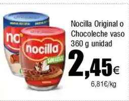 Cash FROIZ NOCILLA Original o Chocoleche vaso oferta