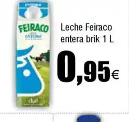Cash FROIZ Leche Feiraco entera brik oferta