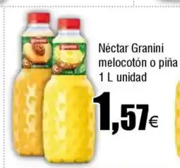 Cash FROIZ Néctar Granini melocotón o piña oferta