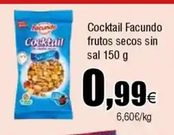 Cash FROIZ Cocktail Facundo frutos secos sin oferta