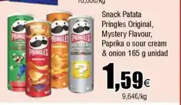 Cash FROIZ Snack Patata Pringles Original, Mystery Flavour, Paprika o sour cream oferta