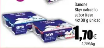 Cash FROIZ DANONE Skyr natural o sabor fresa oferta