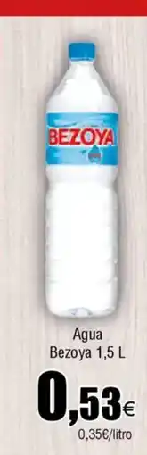 Cash FROIZ BEZOYA Agua oferta