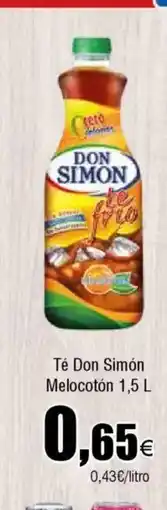 Cash FROIZ Té Don Simón Melocotón oferta
