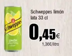 Cash FROIZ SCHWEPPES limón lata oferta