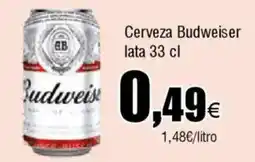 Cash FROIZ BUDWEISER Cerveza oferta