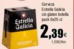 Cash FROIZ ESTRELLA GALICIA Cerveza oferta
