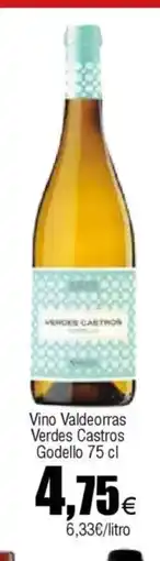 Cash FROIZ Vino Valdeorras Verdes Castros Godello oferta